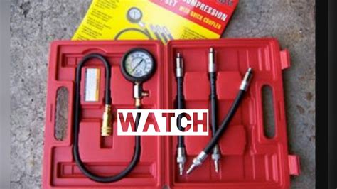 harbor freight compression tester fix|harbor freight compression tester 120psi.